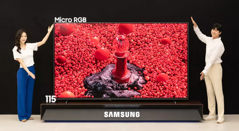 Дайте два! Samsung представила перший у світі телевізор на технології Micro RGB з діагоналлю 115″ і вартістю $32 500