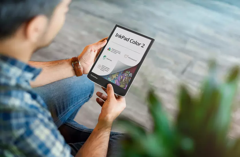 PocketBook InkPad Color 2: електронна книга з кольоровим E Ink екраном, динаміком і захистом IPX8