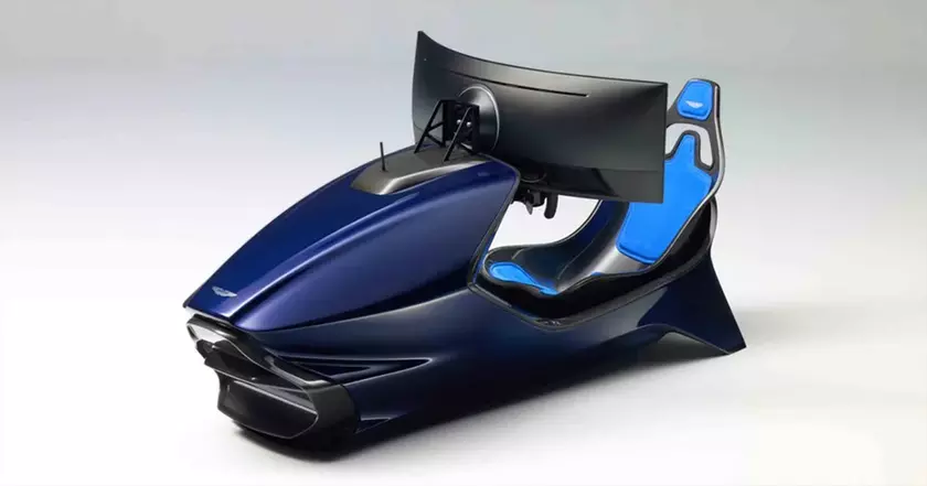 Aston Martin та Curv Racing представили новий симулятор за $90 000 — з RTX 5090 і карбоновим монококом