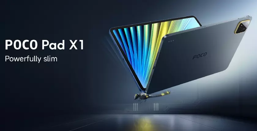 На глобальному ринку дебютував Poco Pad X1 — планшет середнього класу з відмінними характеристиками
