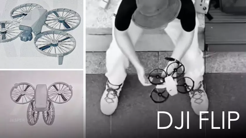 DJI готує до запуску новий складаний дрон Flip: фото і відеоподробиці від інсайдера