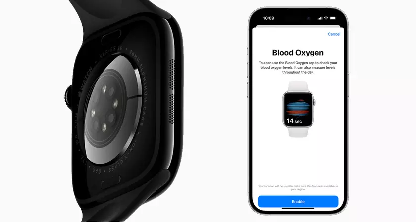 Повернення функції вимірювання кисню в Apple Watch: що змінилося