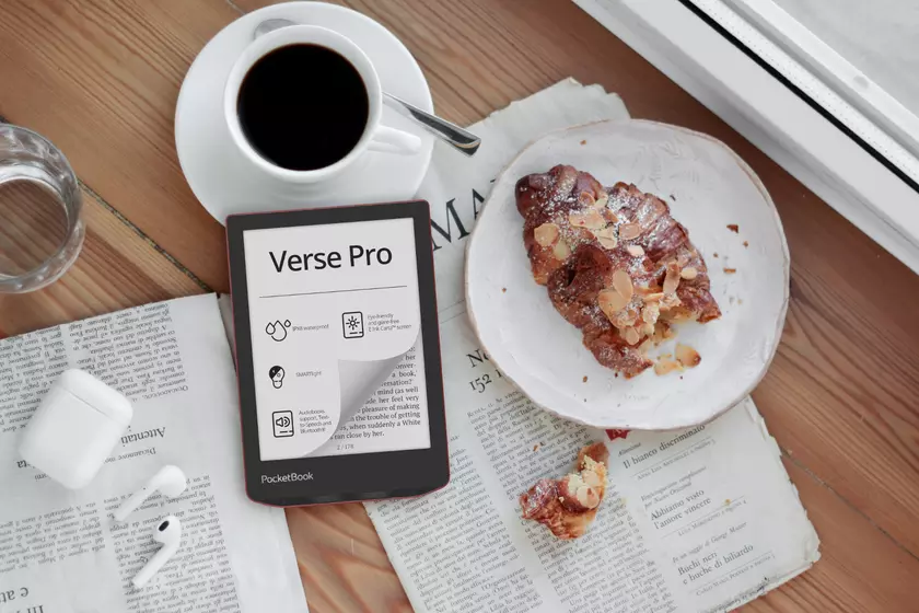 PocketBook Verse Pro: електронна книга з Bluetooth, захистом IPX8 і 6-дюймовим екраном E Ink Carta