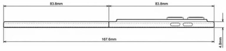 Рендер складаного телефону
