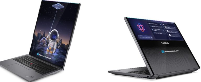 Lenovo ThinkPad Rollable XD рендер