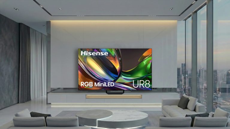 Hisense UR8 телевізор - RGB MiniLED технологія