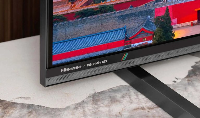 Hisense E8S RGB‑Mini LED телевізори