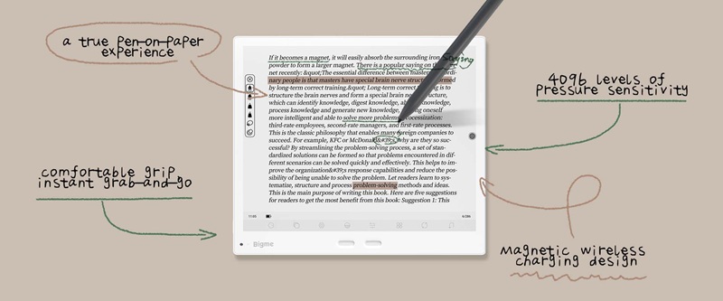 Bigme B10 планшет з кольоровим екраном E Ink Kaleido 3