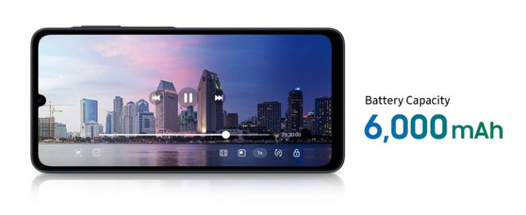 Акумулятор ємністю 6000 мА·год Galaxy A07 5G