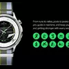 Мініатюра Oppo Watch S в сріблястому кольорі
