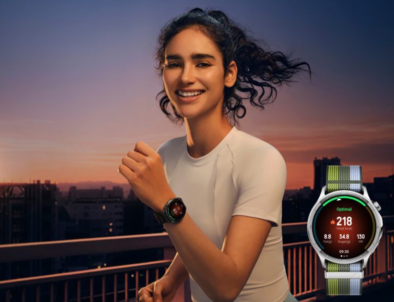 Oppo Watch S в яскраво-зеленому кольорі