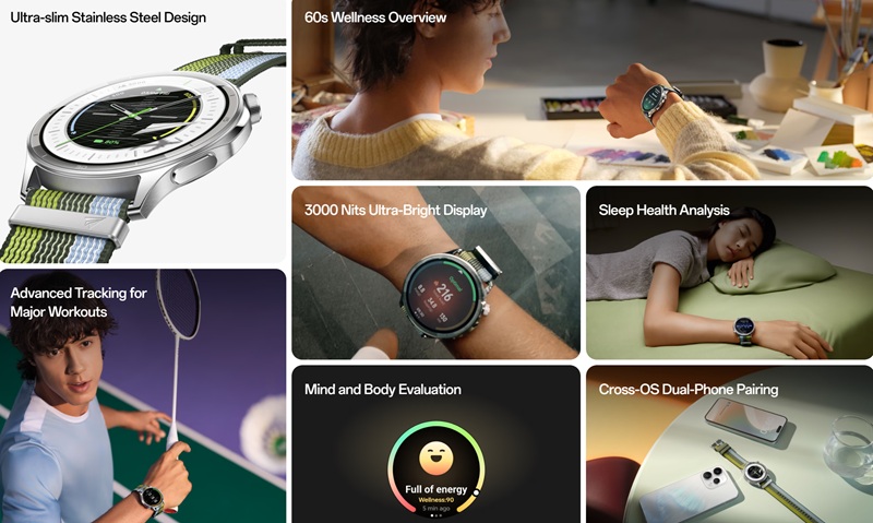 Смарт-годинники Oppo Watch S під водою