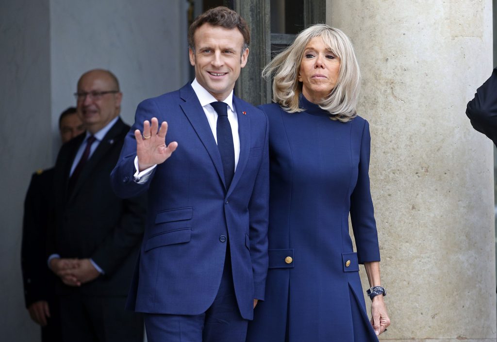 French President Macron Hosts Australian PM Albanese