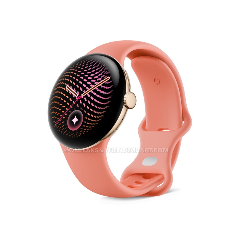Google Pixel Watch 5 у кольорі Warm Gold, розмір 41 мм